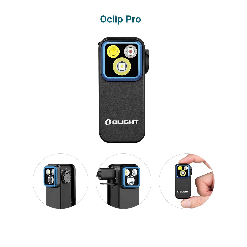 Oclip Pro S / Oclip Pro Multifunctional EDC Clip Flashlight